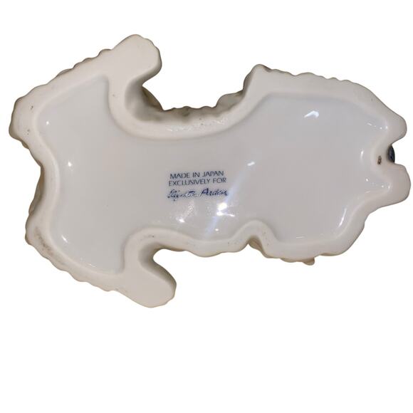 Vtg ELIZABETH ARDEN Floral Kitten Scented Candle Double Wick Two Piece Porcelain - Picture 12 of 16